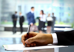 businessman-hand-writing