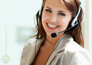 smiling-female-outbound-call-center-agent