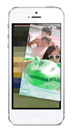 mobile-phone-with-swimming-family-background-image