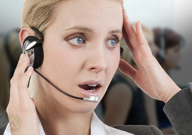 call-center-agent-apologizing-to-angry-customer-on-the-phone-Open-Access-BPO