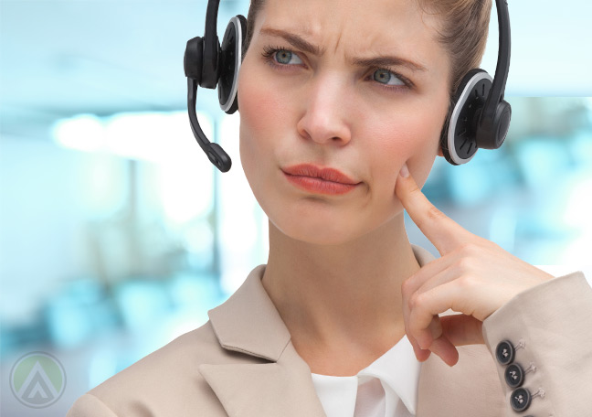 customer-service-agent-evaluating-angry-callers-problem--Open-Access-BPO