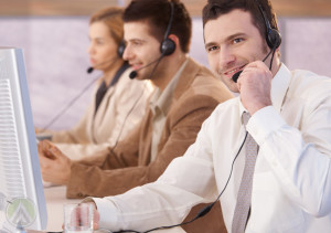 male-call-center-agent-collecting-customer-service-feedback-from-customer--Open-Access-BPO