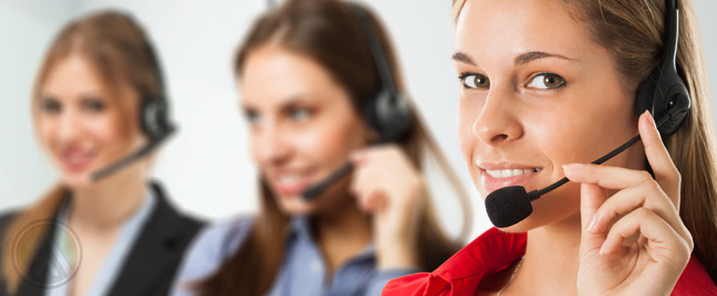 Female-call-center-agents-handling-customer-service