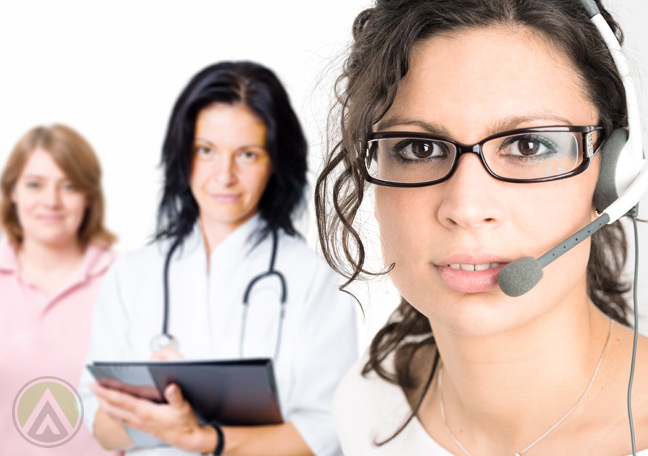 female-customer-service-medical-nurse-clerk