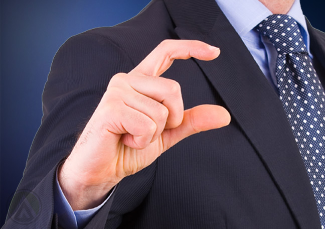 businessman-doing-hand-gesture-for-small-or-short