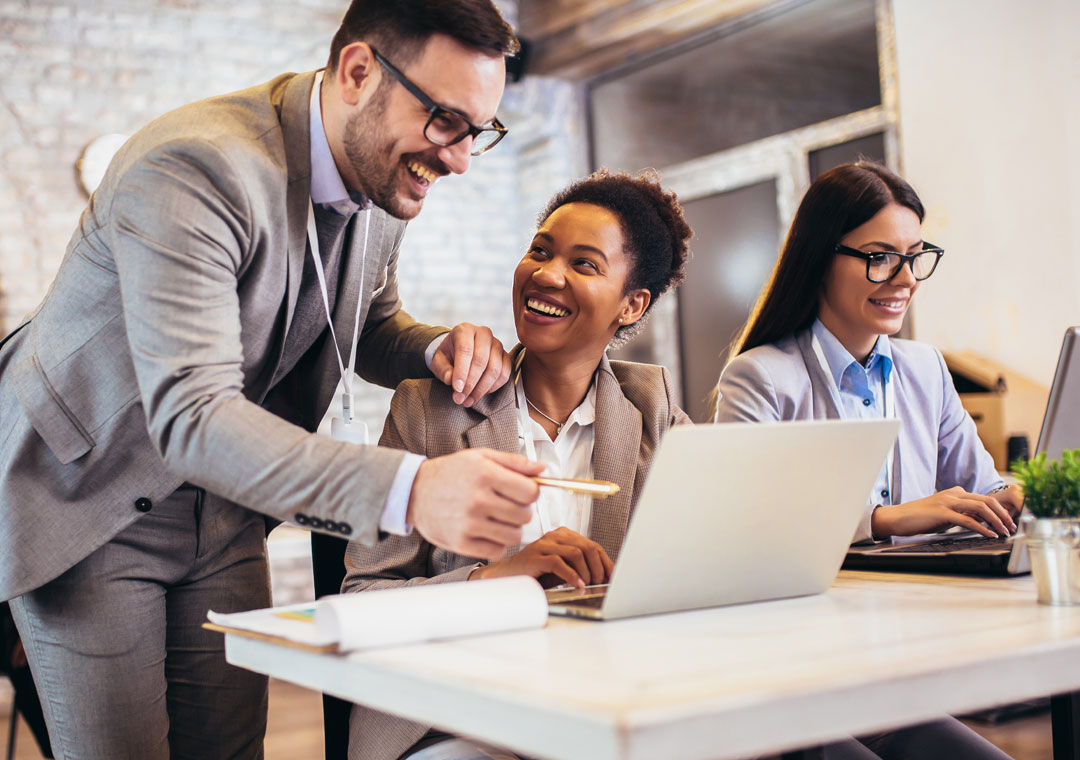 diverse call center team defining branded customer experience