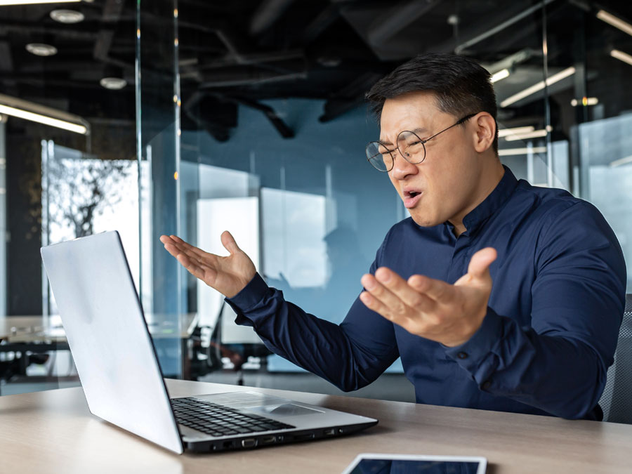 great customer service emails frustrated CX agent mistake errors