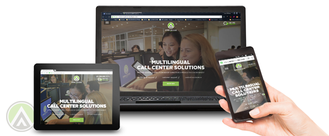 Open Access BPO unveils new web design