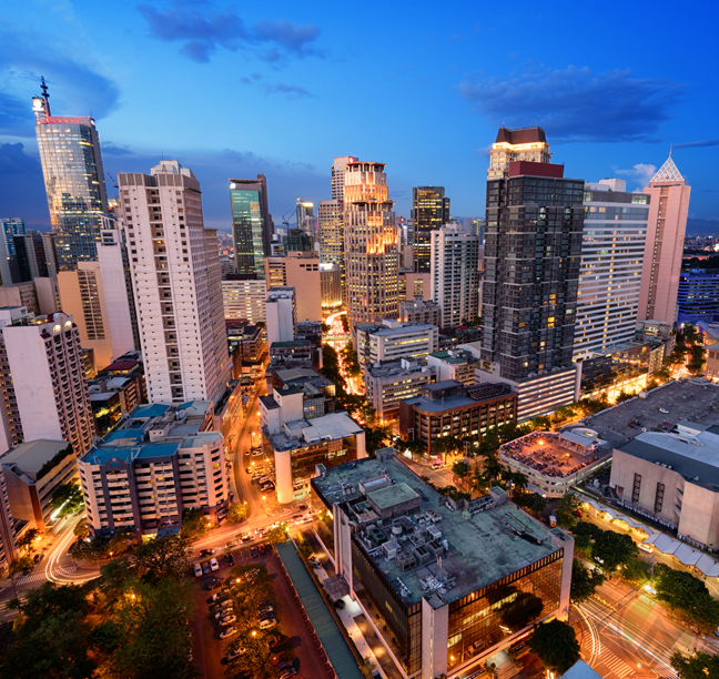 night city scape urban jungle buildings