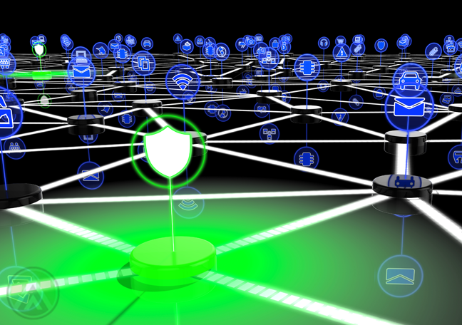 interconnected devices iot concept internet of things