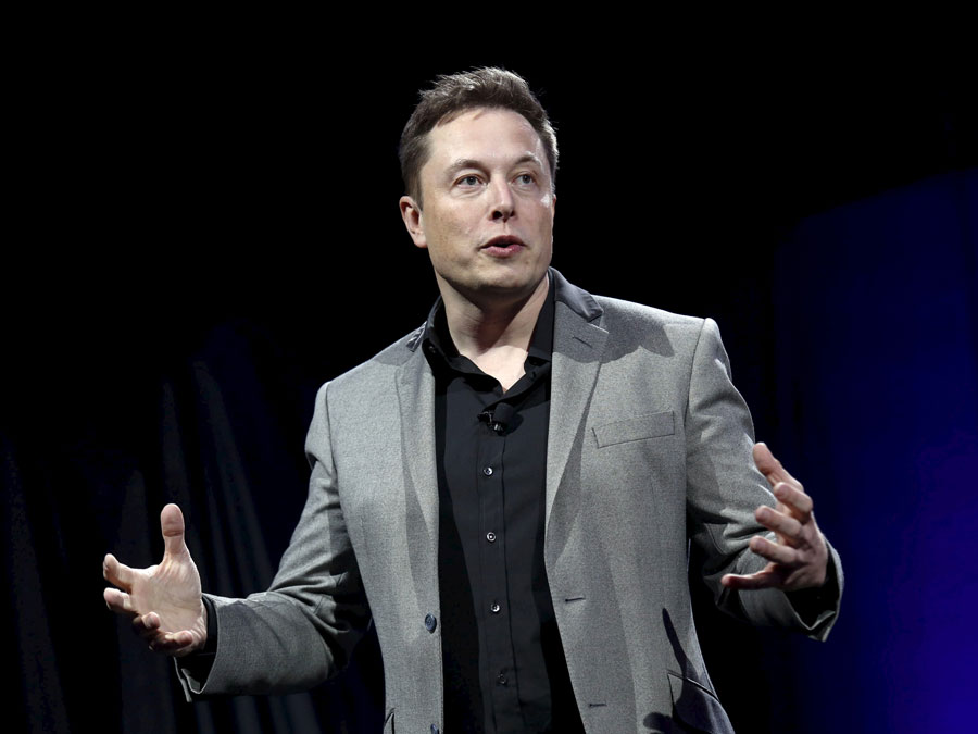 Business magnate, industrial designer and engineer, Elon Musk 