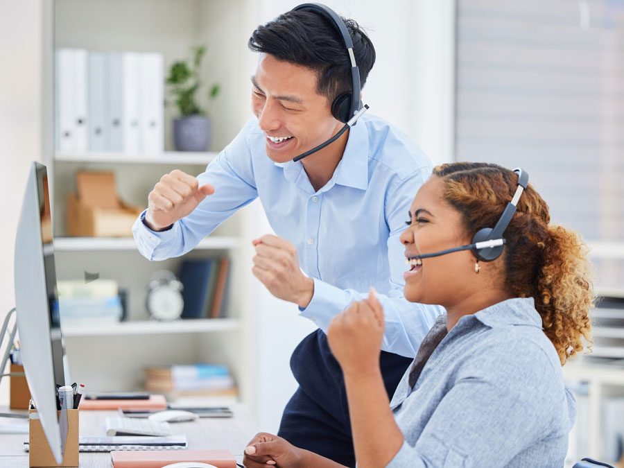 gamification in the call center CX agents motivated to do work excited
