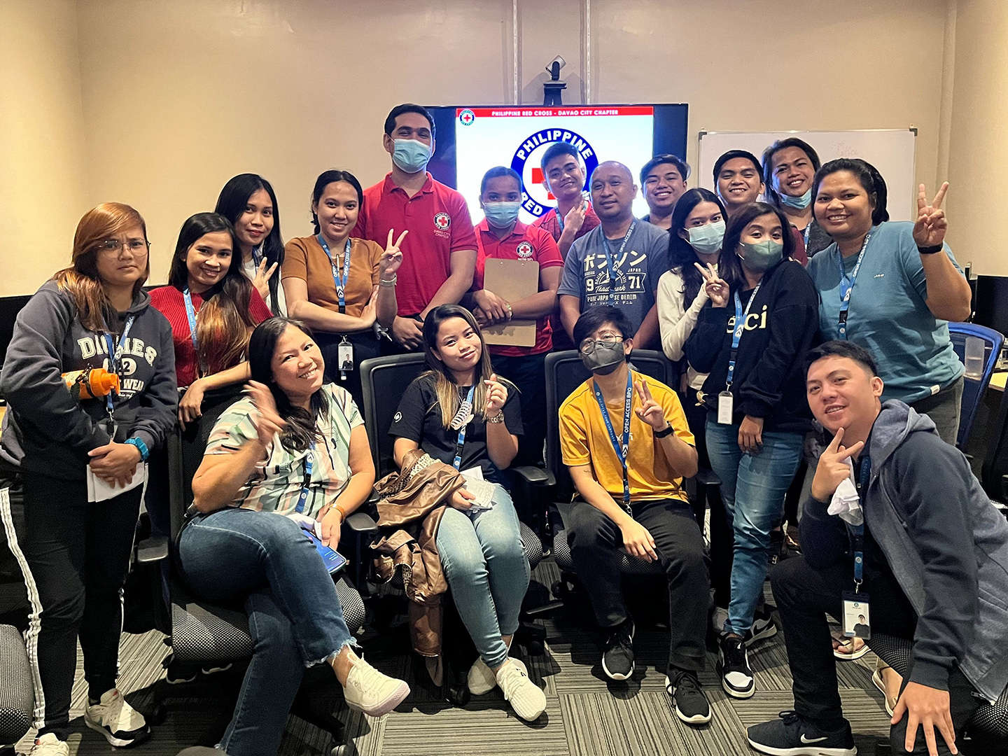Open Access BPO Davao recently completed a first aid training conducted by the Philippine Red Cross