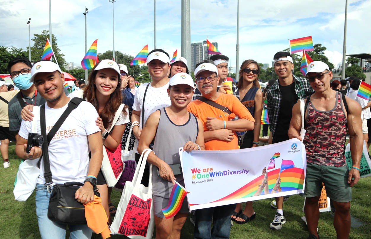 Open Access BPO Marches in Celebration of LGBTQIA+ Pride