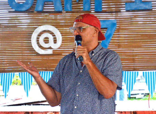 Open Access BPO CEO Ben Davidowitz during Davao team building