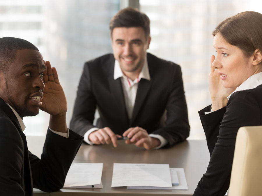 call center recruitment strategies devious customer experience applicant hiding face