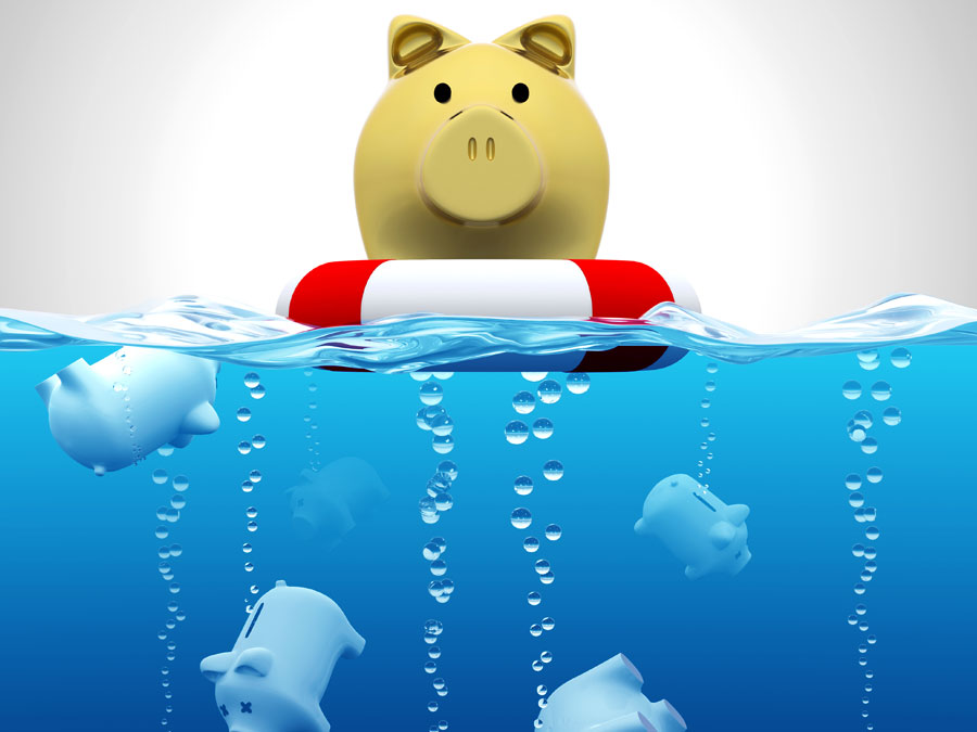 employee attrition piggybank drowning