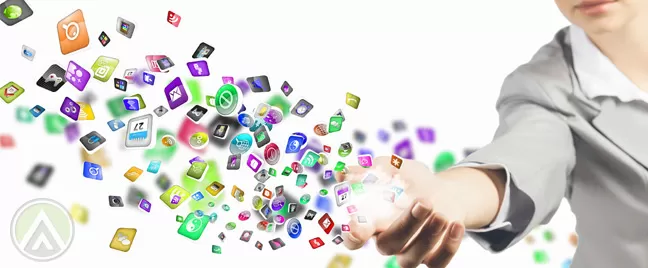 female-using-social-media-sites--Open-Access-BPO