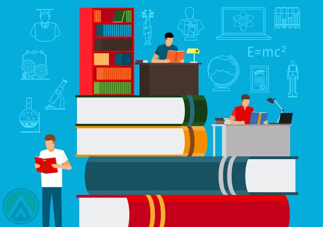 people-reqadin-books-manuals-on-giant-books