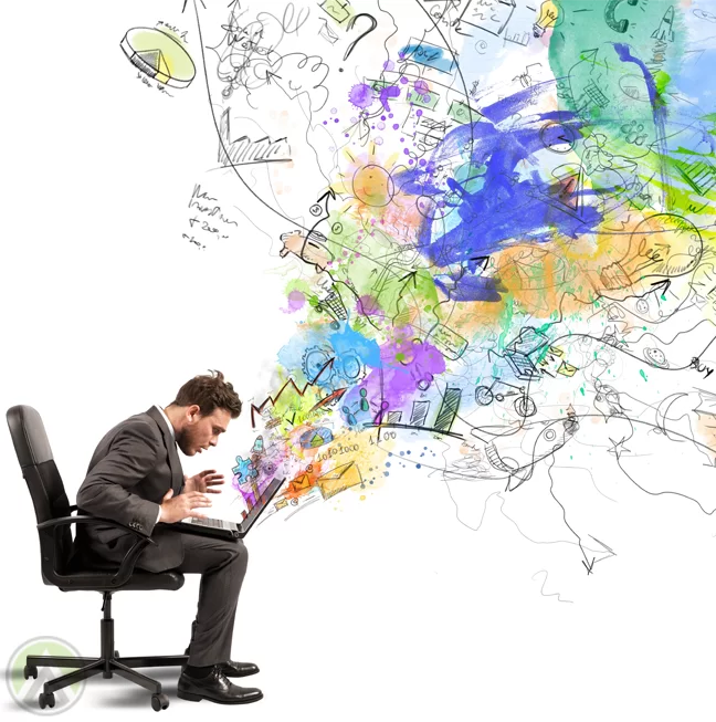 businessman-surprised-at-laptop-colorful-doodles