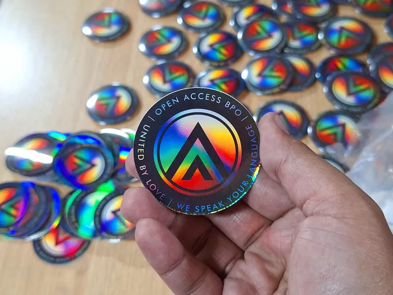 Open Access BPO Pride Week 2025 stickers and pins given to employees symbol embracing diversity