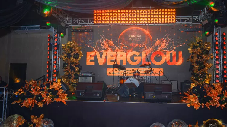 Open Access BPO Makati celebrated 20 years with a glitzy party titled Everglow