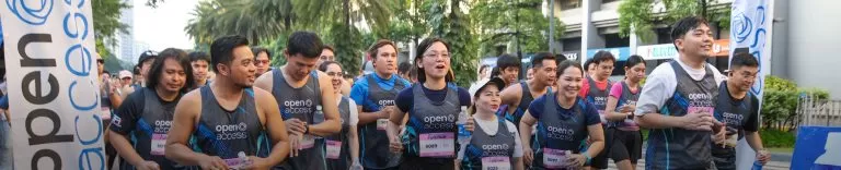 Open Access BPO Makati Holds 2026 Fun Run Along Ayala Avenue