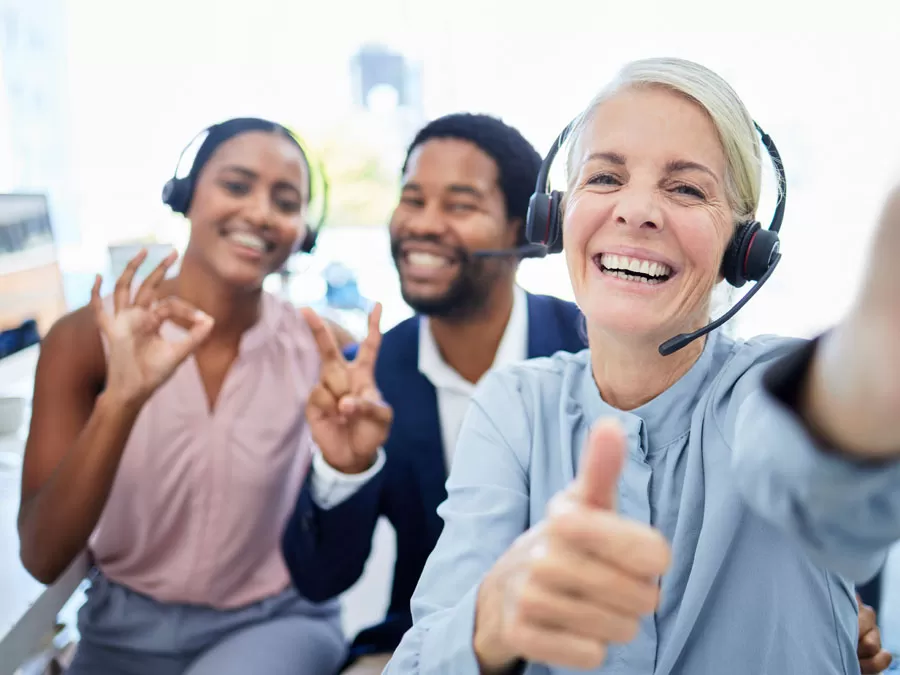 customer service skills depiction generations diverse call center agents